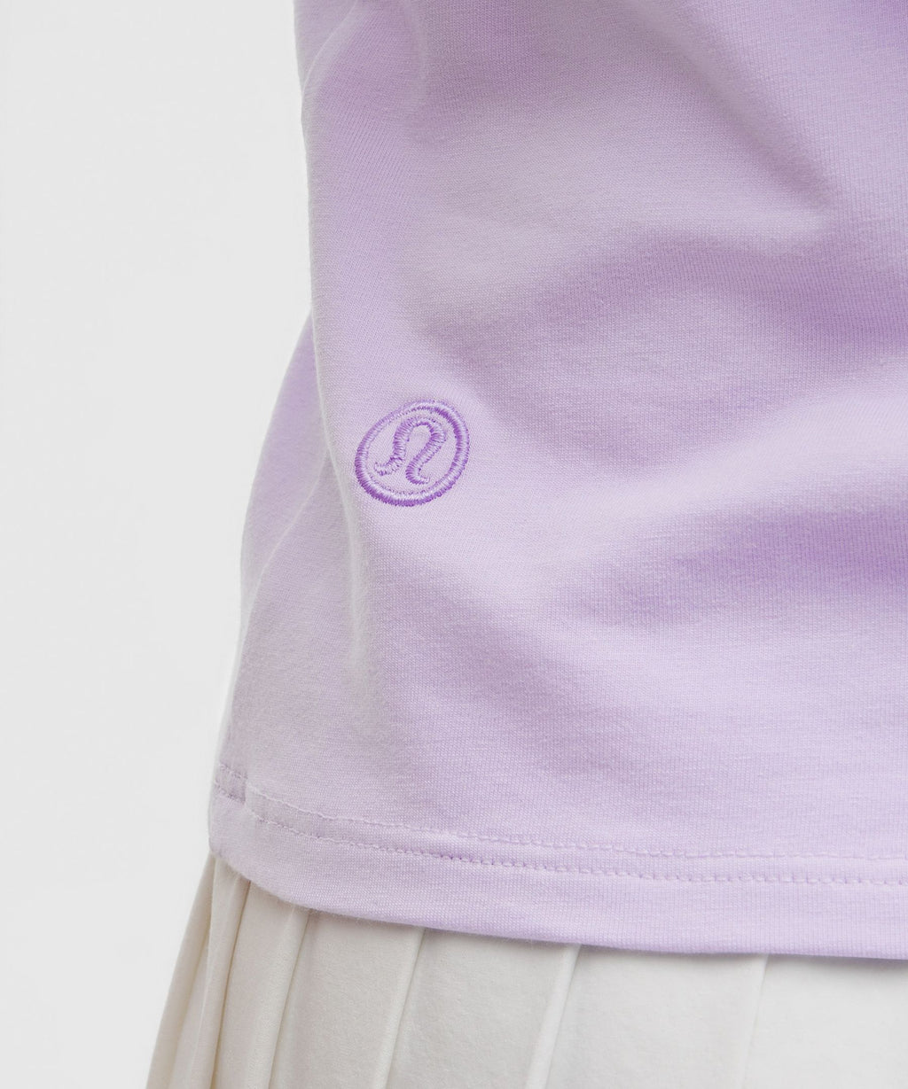 Organic Cotton High-Neck Ringer Tank Top