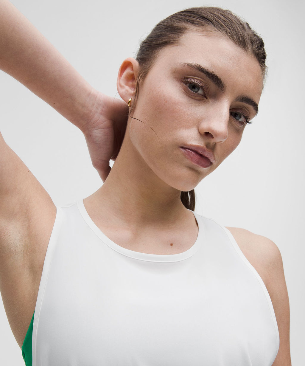 Ruched Racerback Tank Top