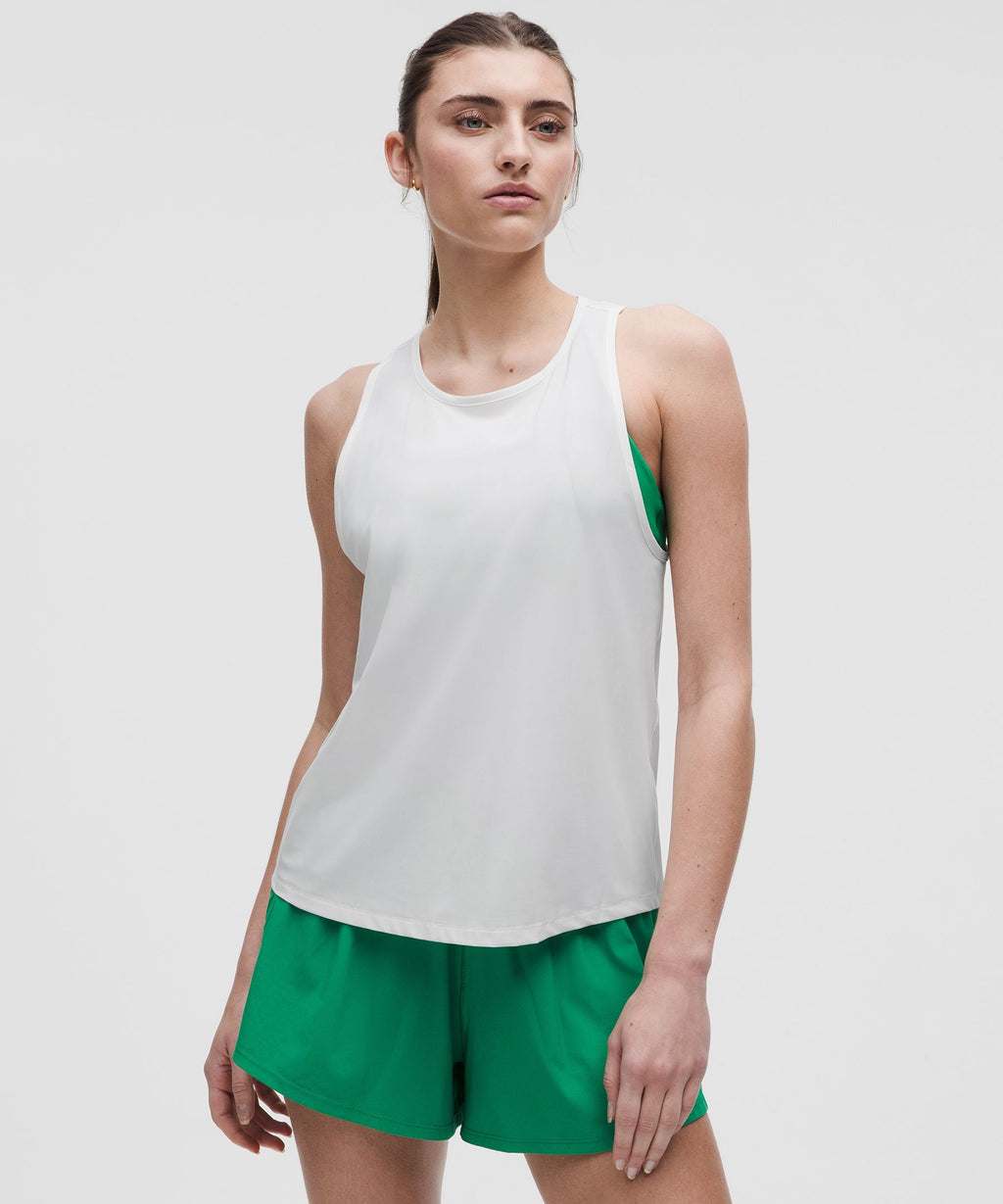 Ruched Racerback Tank Top