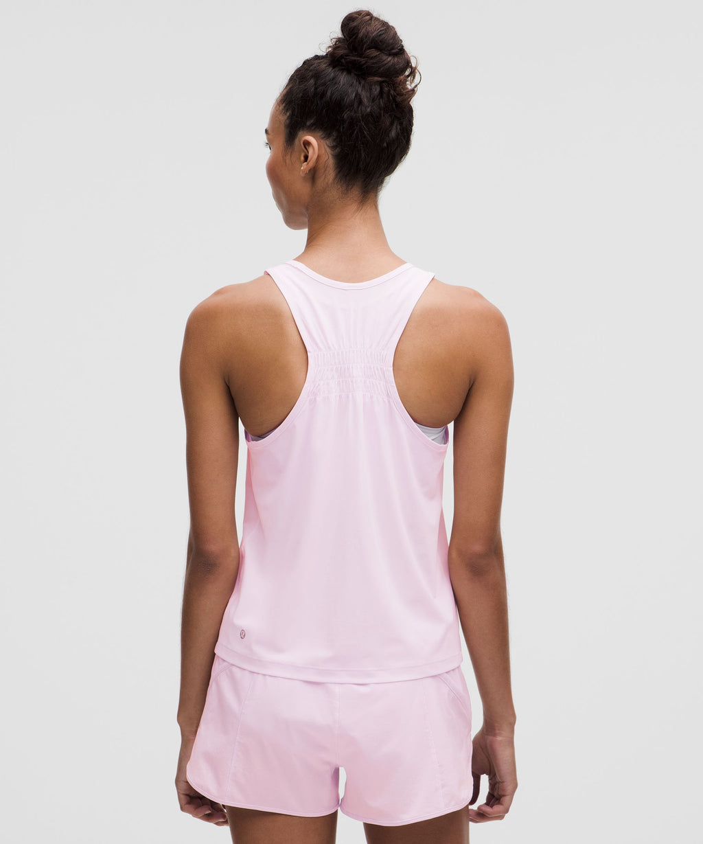 Ruched Racerback Tank Top