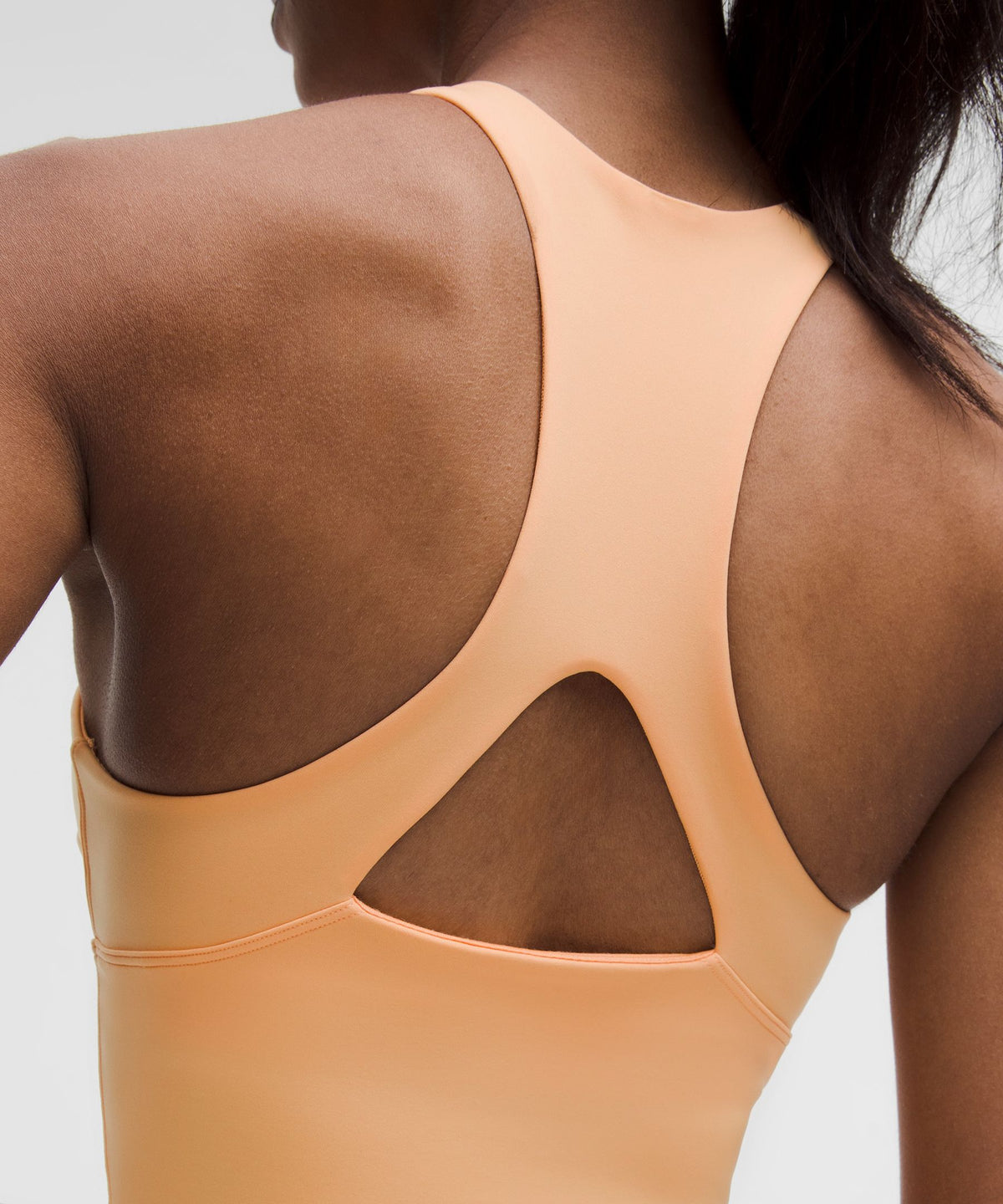Scallop-Hem High-Neck Tennis Tank TopMedium Support, B/C Cup