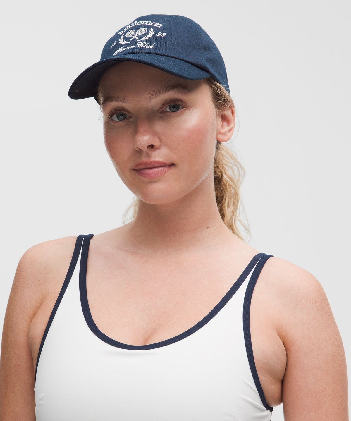 Scoop-Neck Cutout Tennis Dress