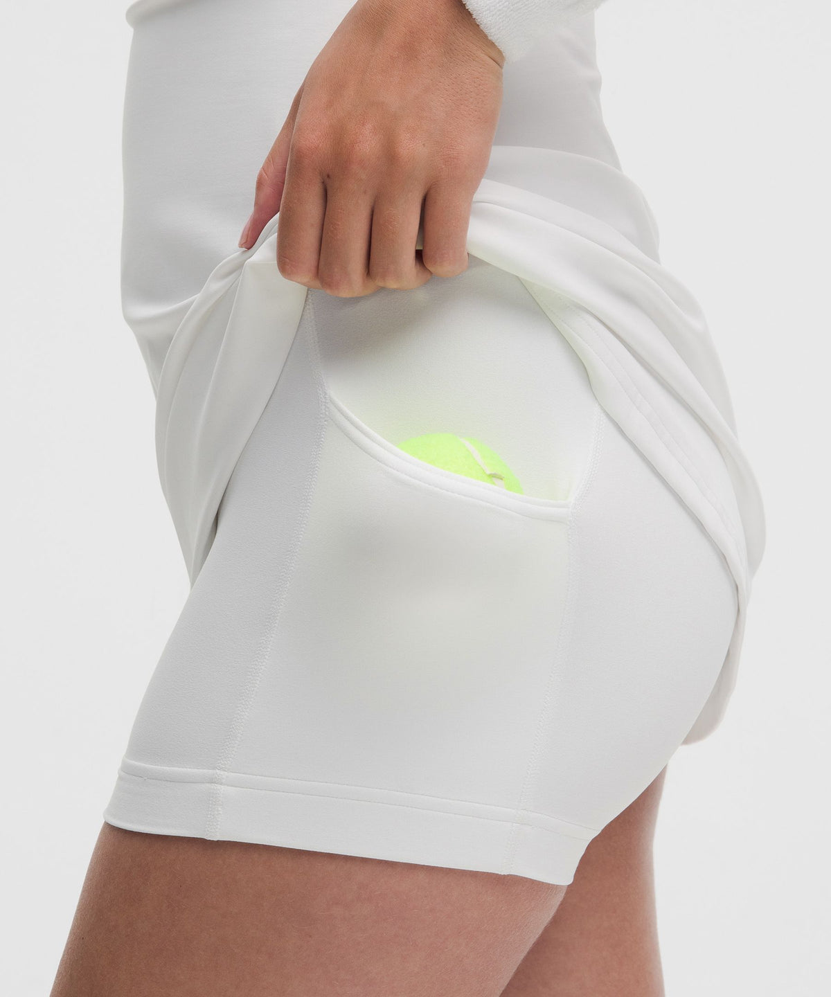 Scoop-Neck Cutout Tennis Dress