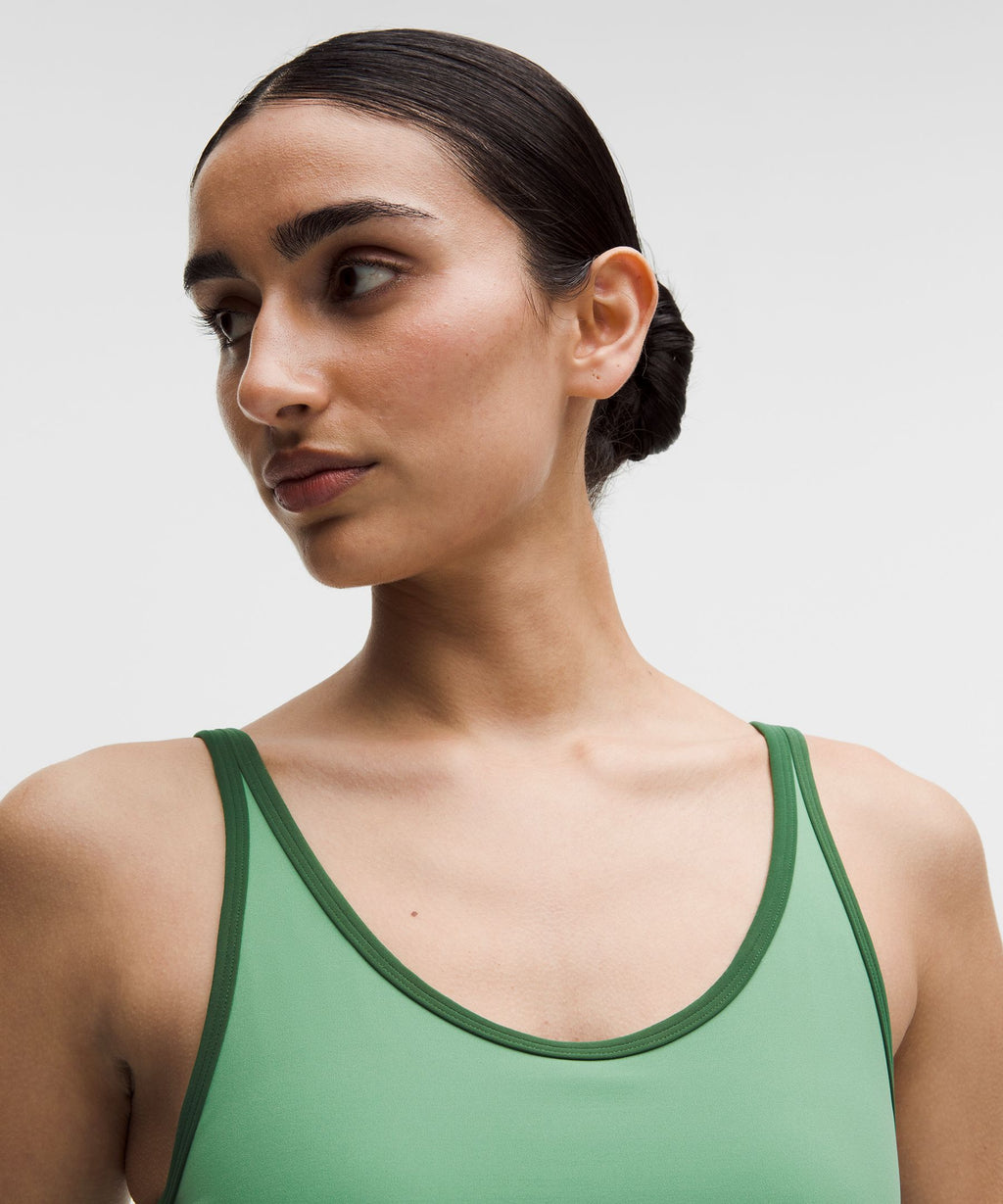 Scoop-Neck Cutout Tennis Dress