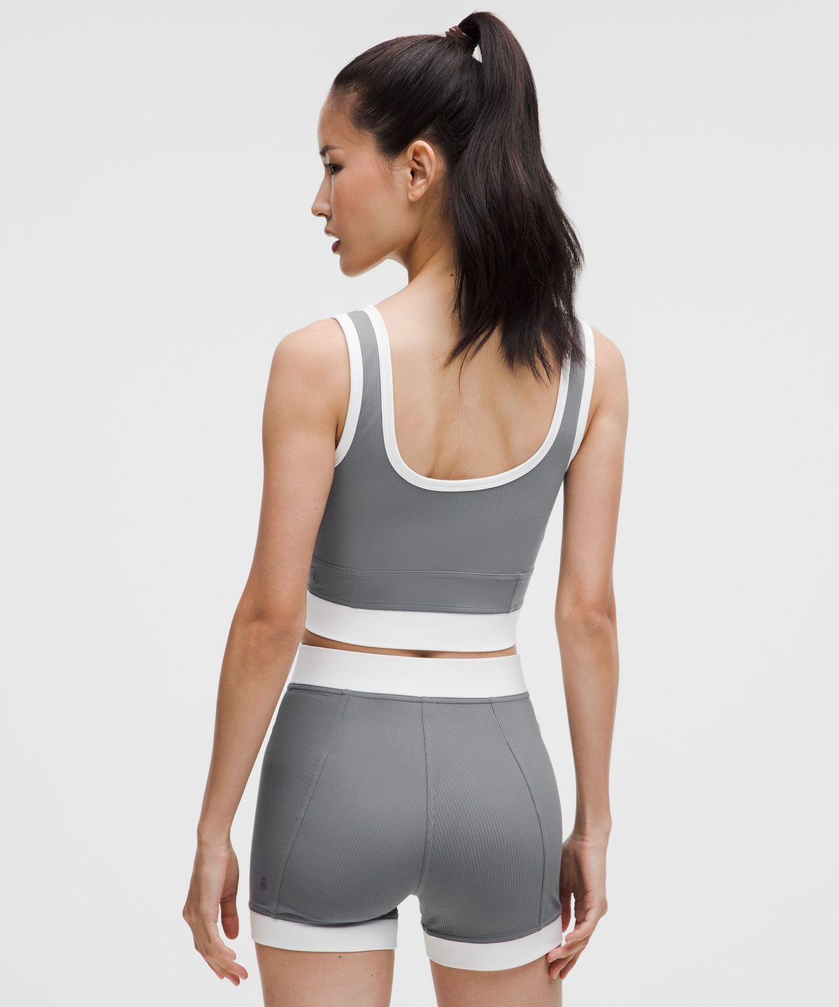 Ribbed Nulu Cropped Tank Top
