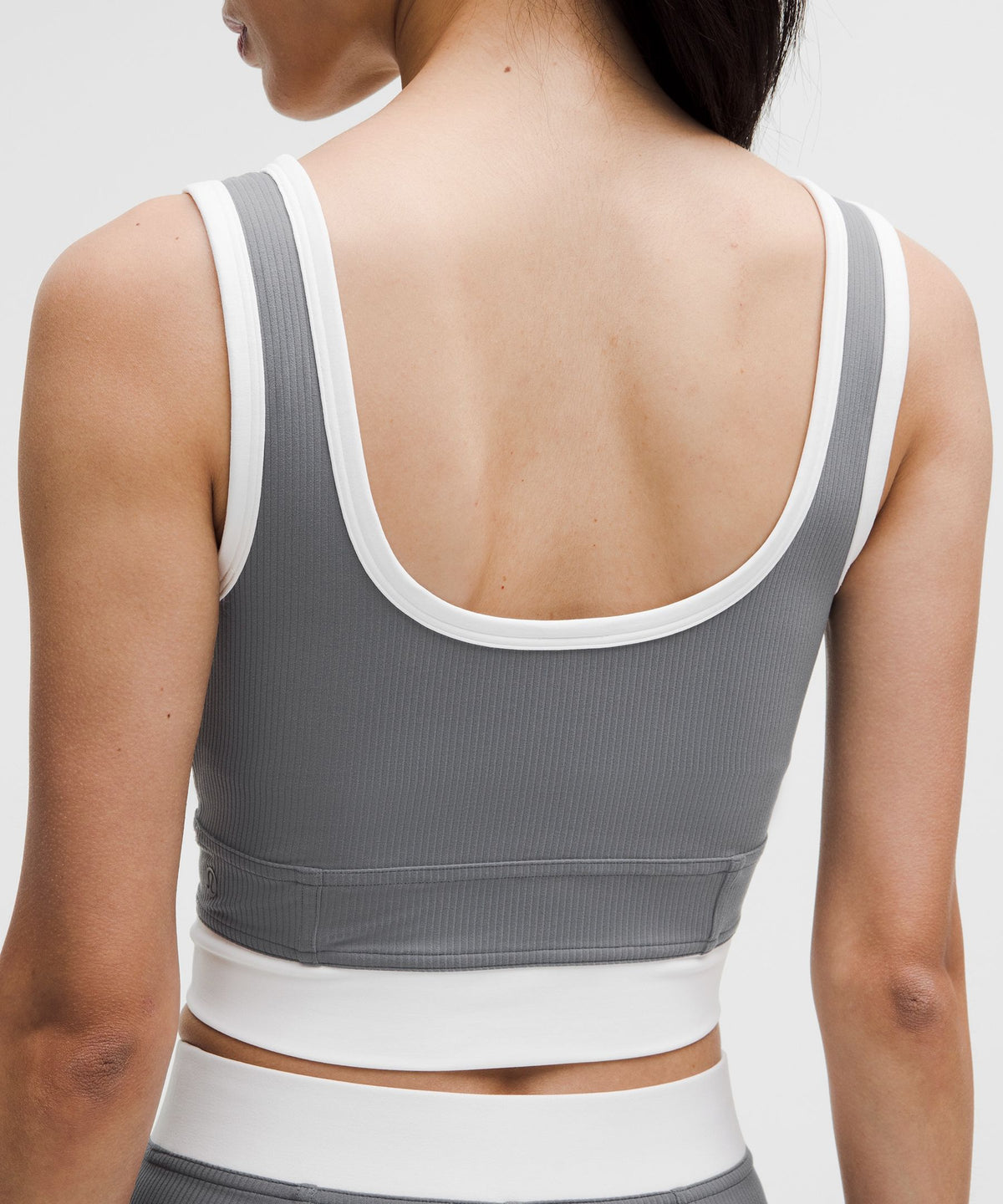 Ribbed Nulu Cropped Tank Top