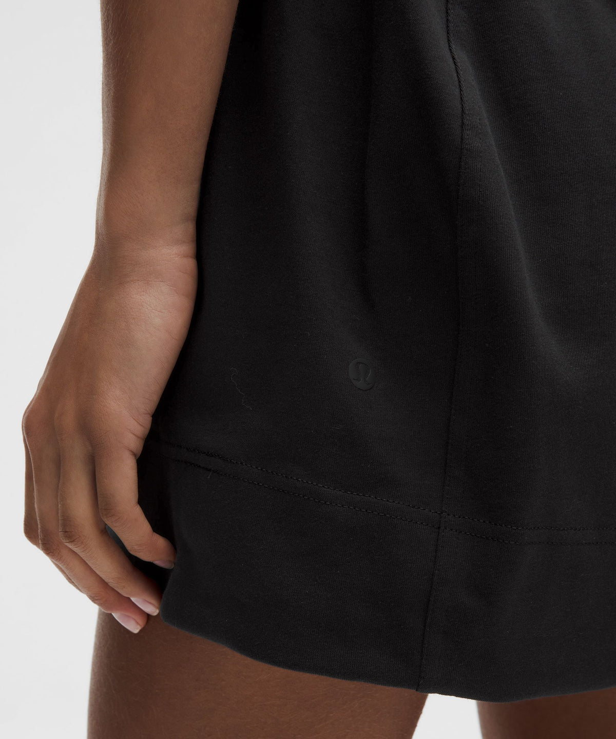 Cotton Jersey Open-Back Mini Dress