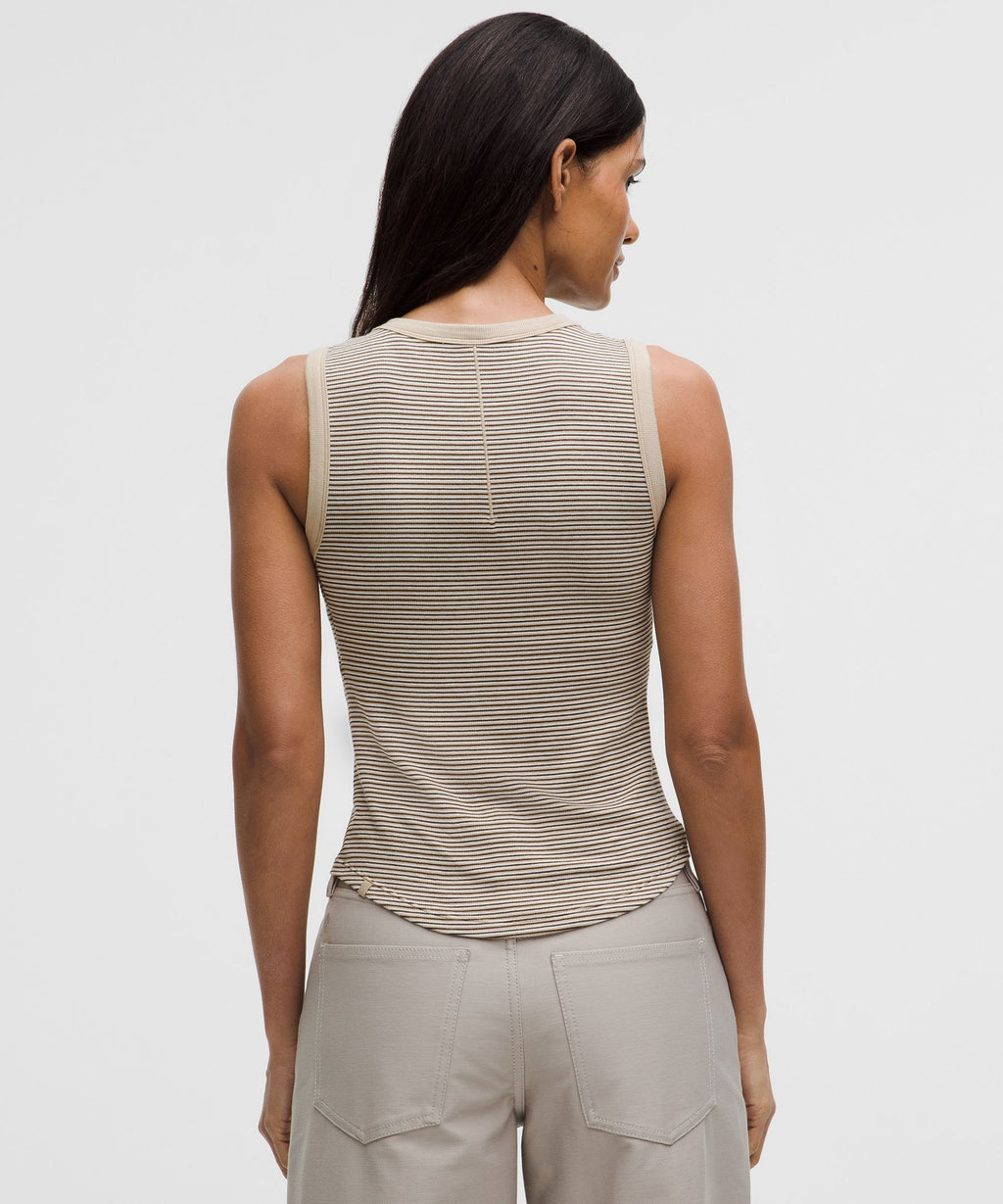Hold Tight Crewneck Tank TopWaist Length