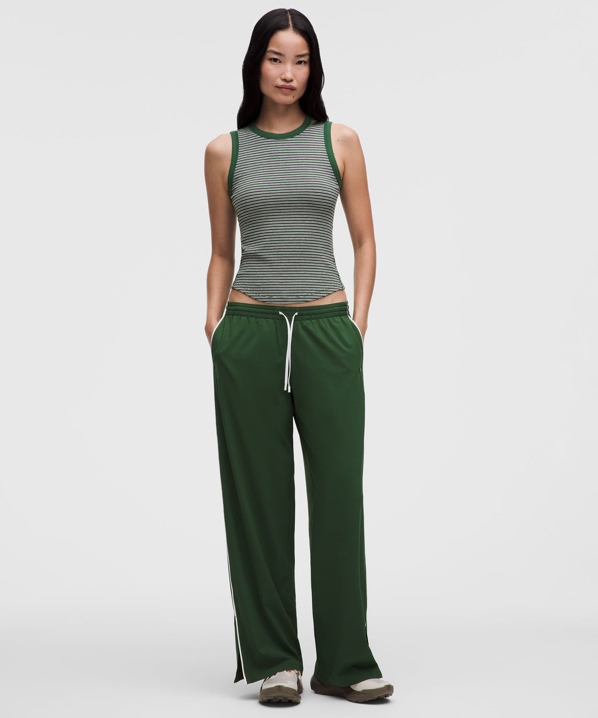 Hold Tight Crewneck Tank TopWaist Length