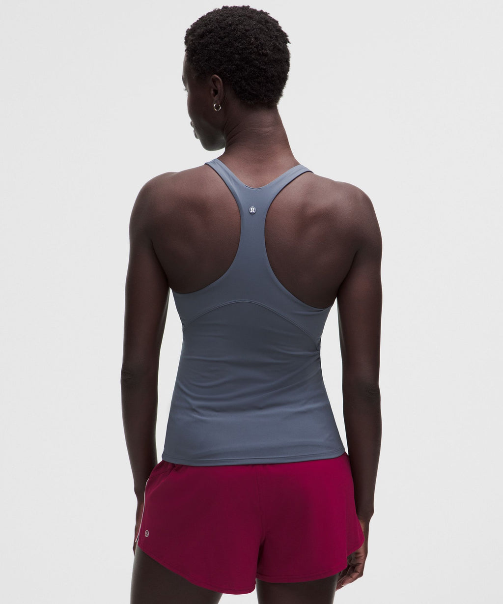 Racerback High-Neck Tennis Tank TopB/C Cup