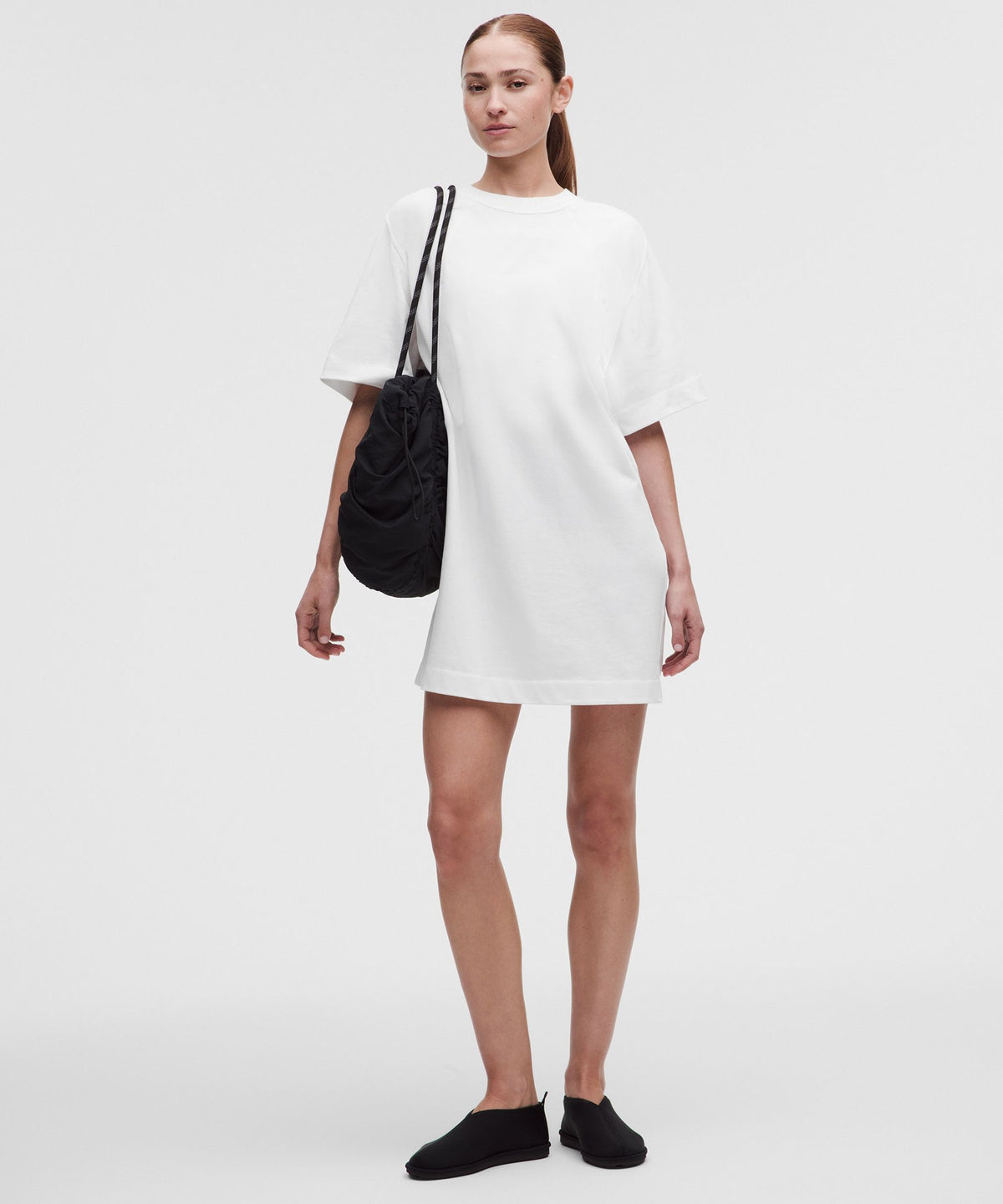 Scuba Cotton Jersey T-Shirt Dress