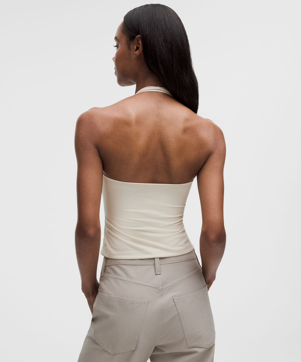 Wundermost Ultra-Soft Nulu Halter Tank Top