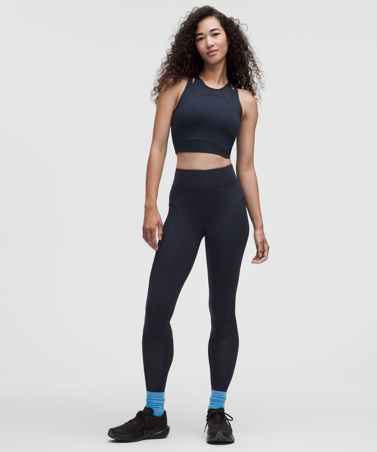 Mesh Cut-Out Cropped Tank TopSLNSH Collection