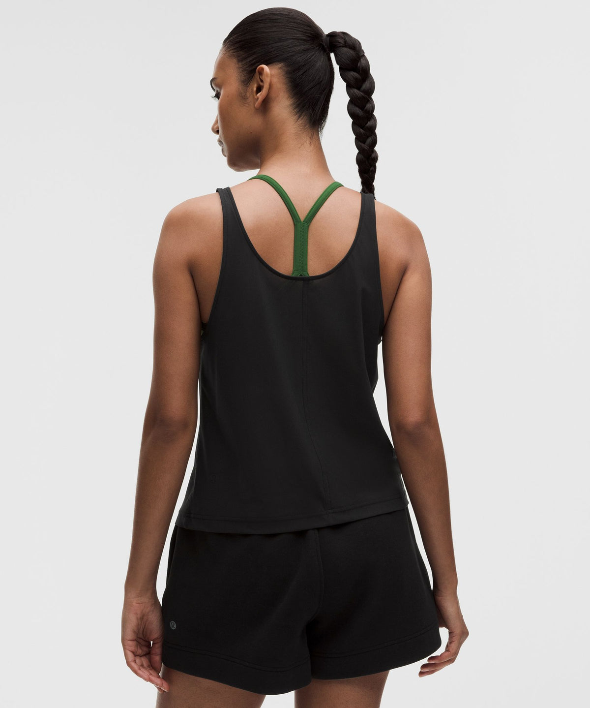 Stretch Mesh Relaxed-Fit Tank Top