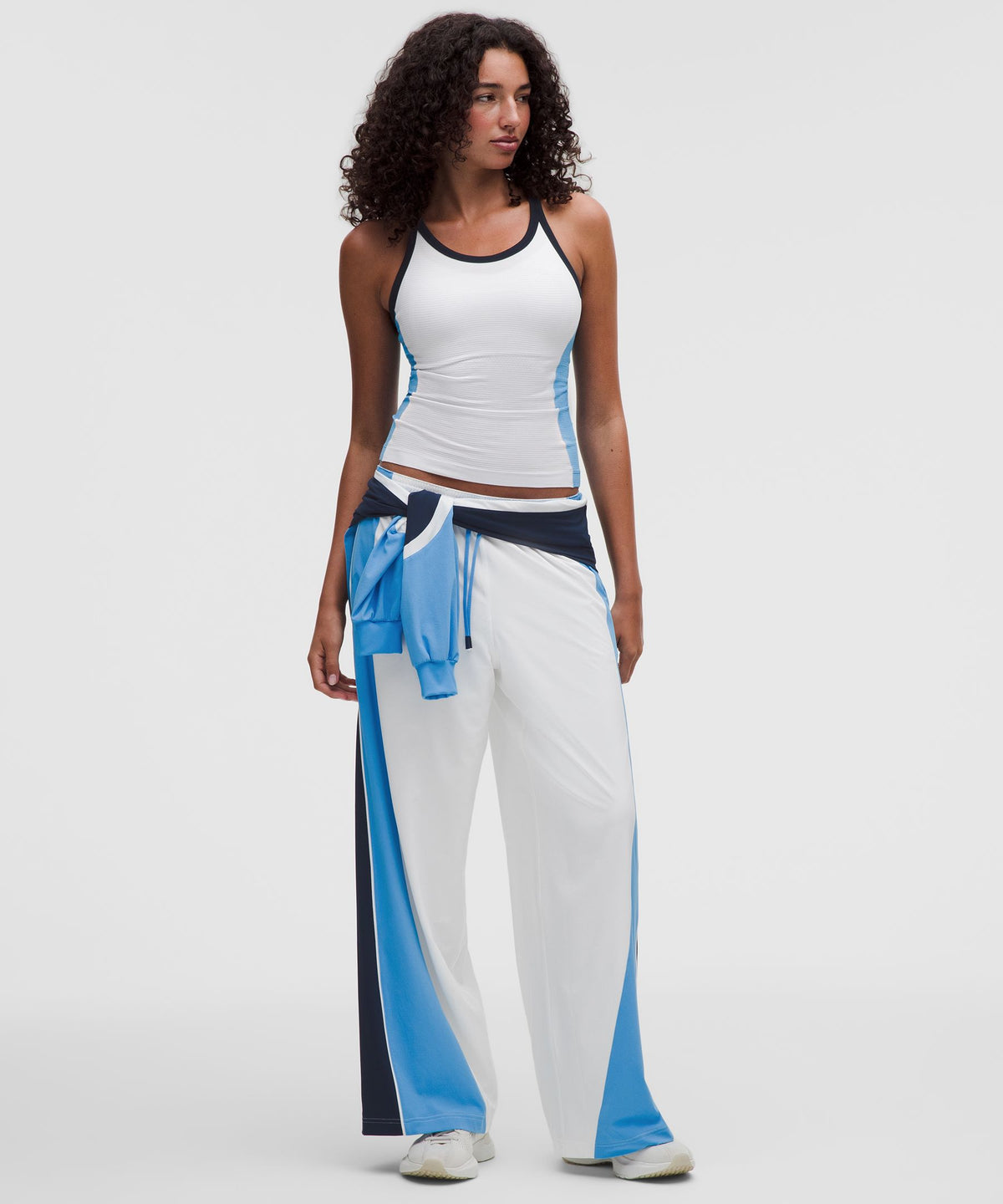 Swiftly Tech Racerback Tank Top 2.0 Waist LengthColourblock