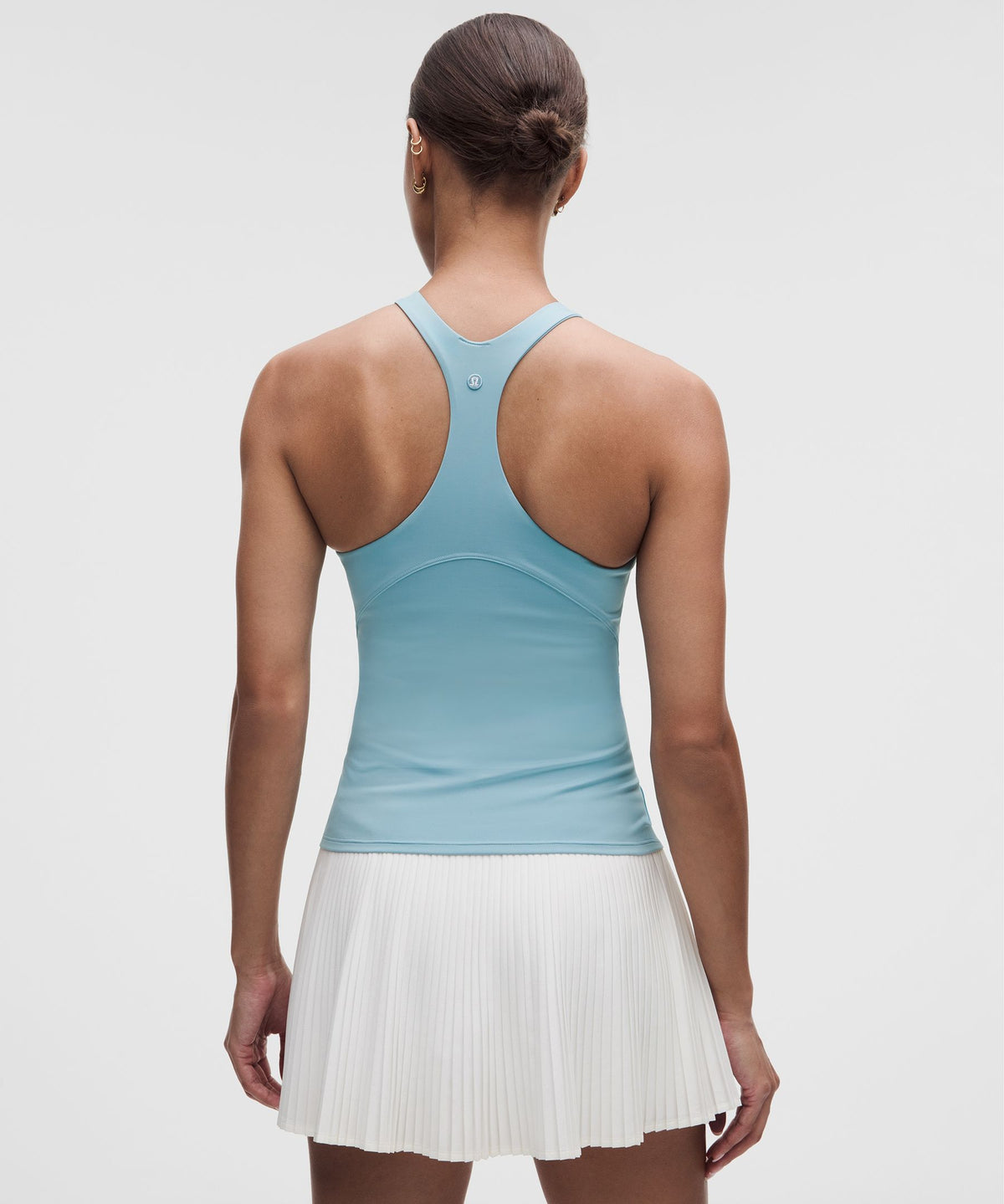 Racerback High-Neck Tennis Tank TopB/C Cup