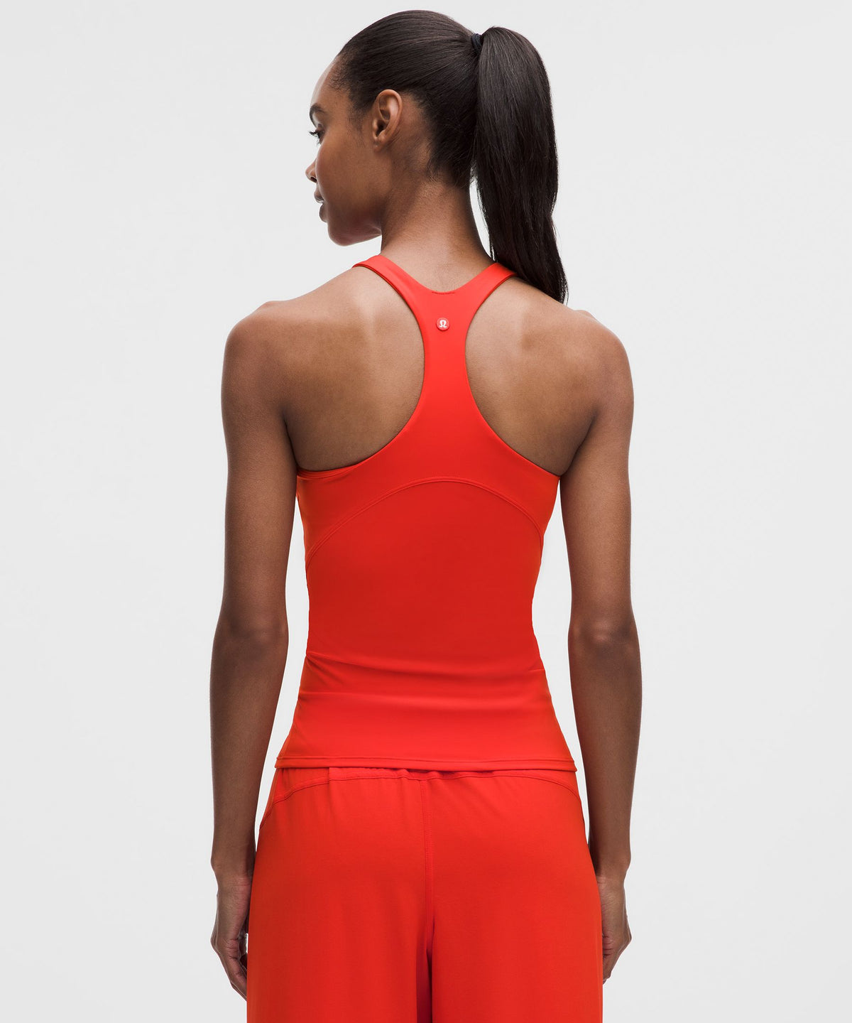 Racerback High-Neck Tennis Tank TopB/C Cup