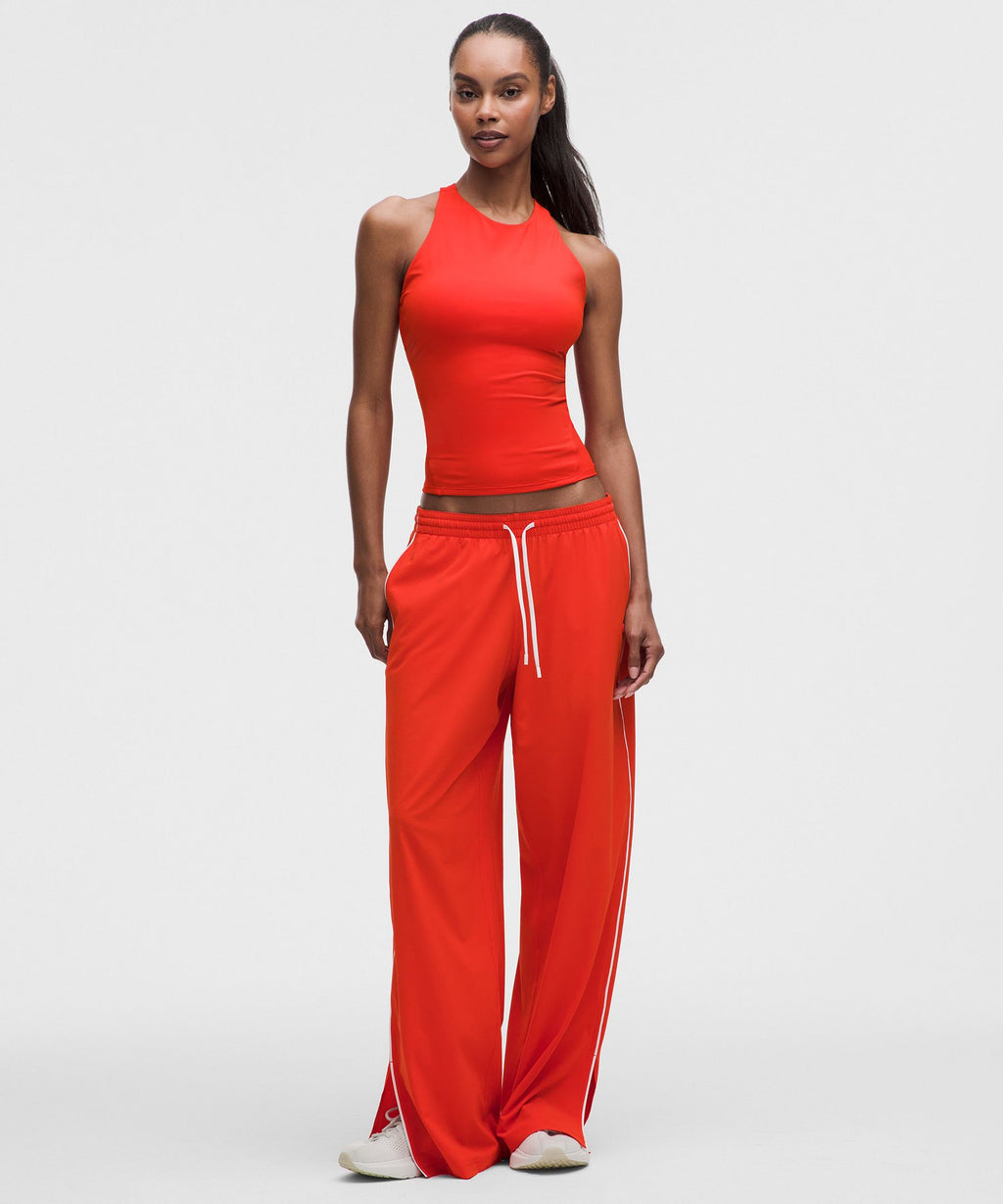 Racerback High-Neck Tennis Tank TopB/C Cup