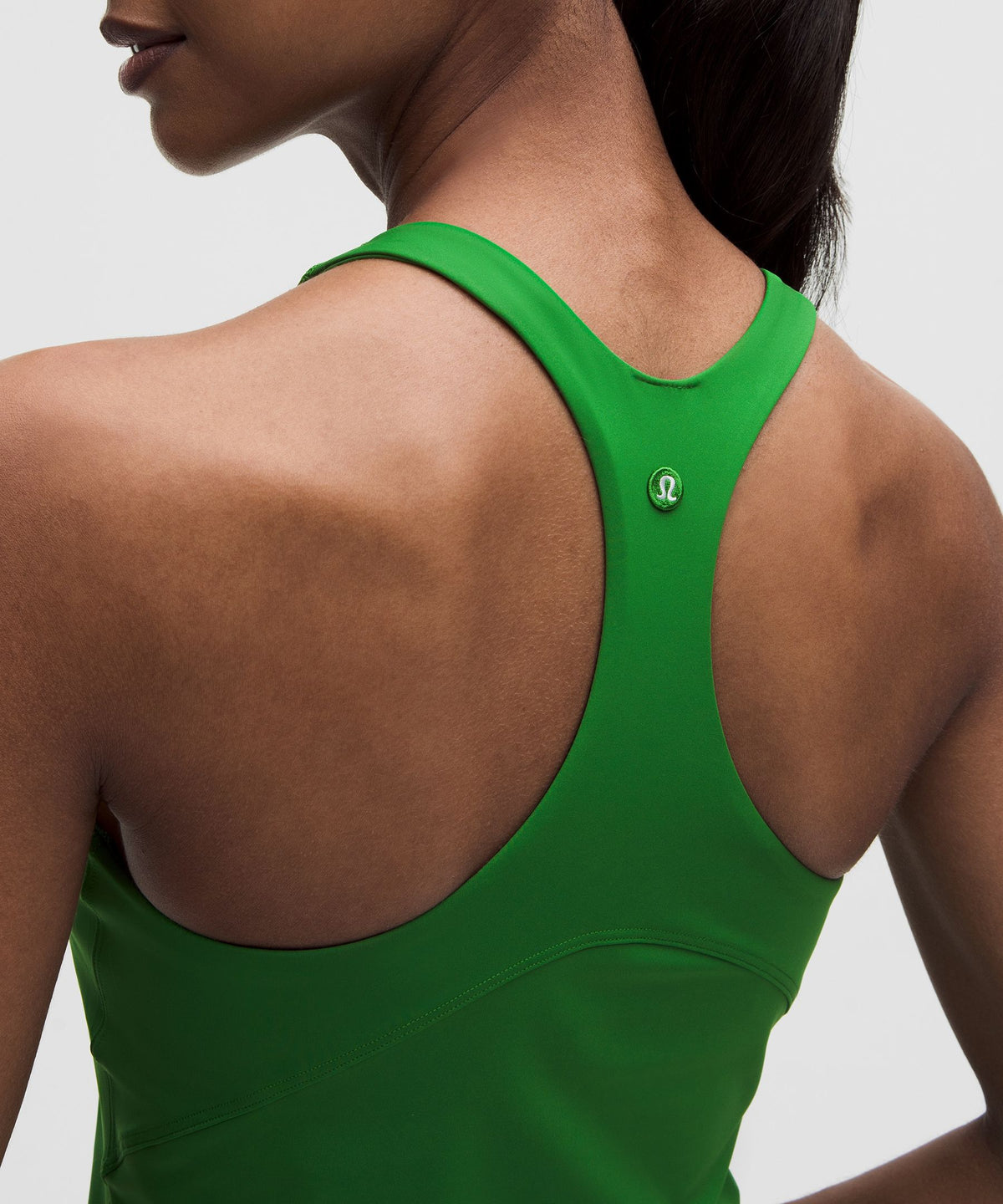 Racerback High-Neck Tennis Tank TopB/C Cup