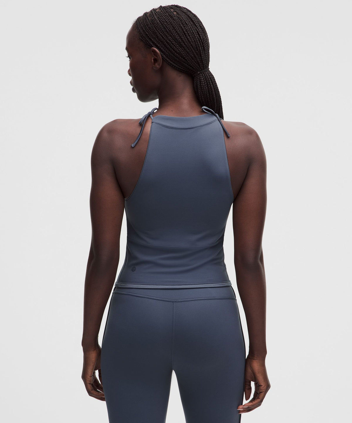 Nulu Satiny-Trim Tie Detail Tank TopLight Support, B/C Cup