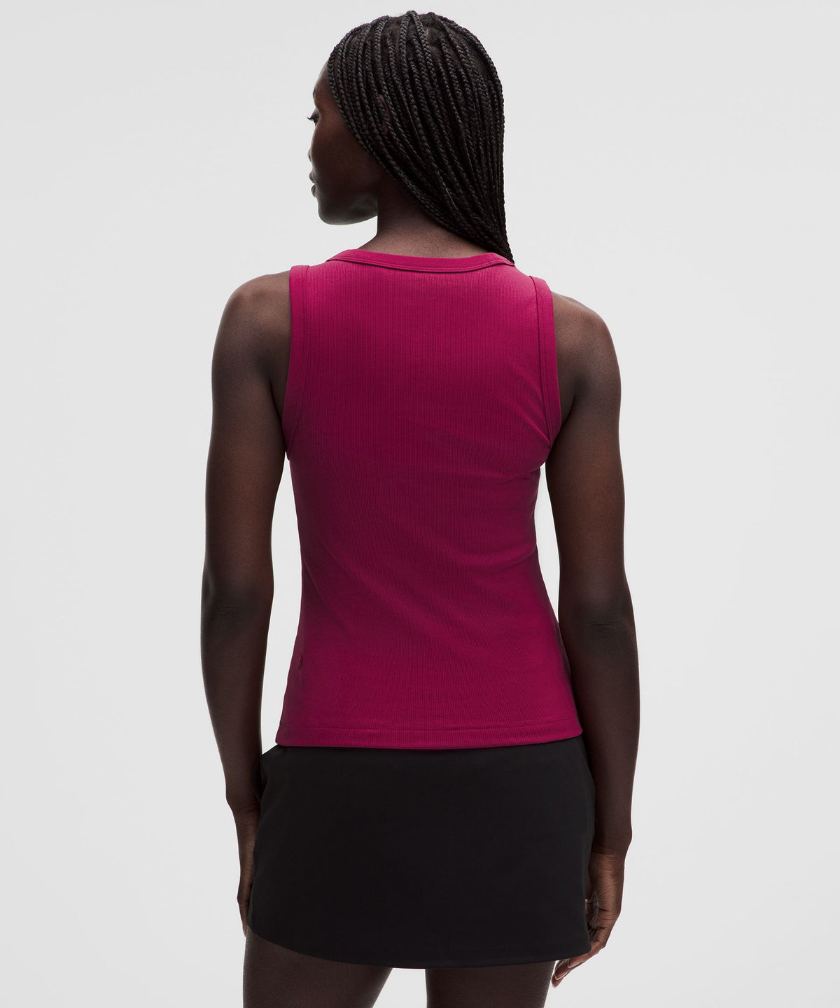 Little Ribbed Scoop-Neck Tank Top