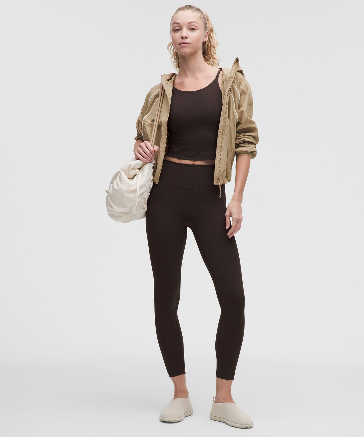 Wunder Under Cropped Tank TopLight Support, B/C Cup