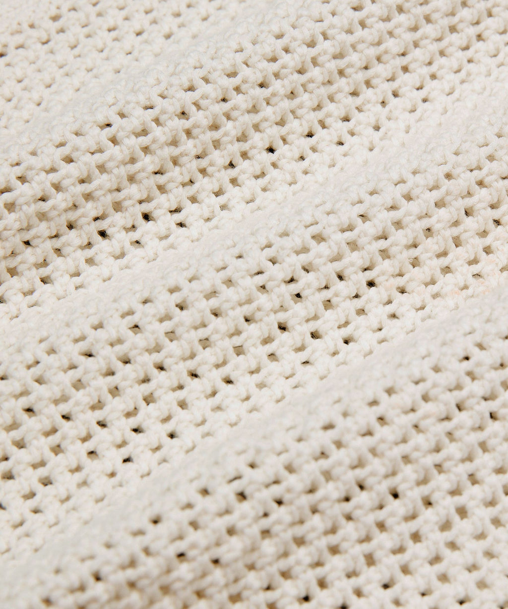 Cotton-Blend Crochet Mesh Tank Top
