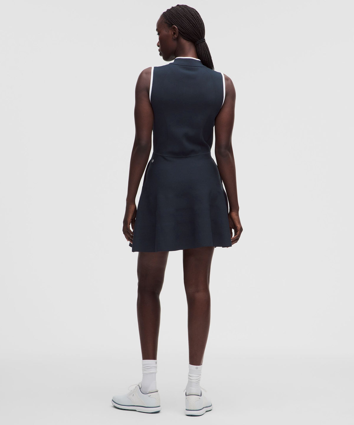 Knit Sleeveless Golf Dress