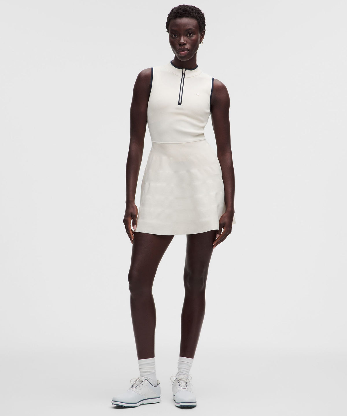 Knit Sleeveless Golf Dress