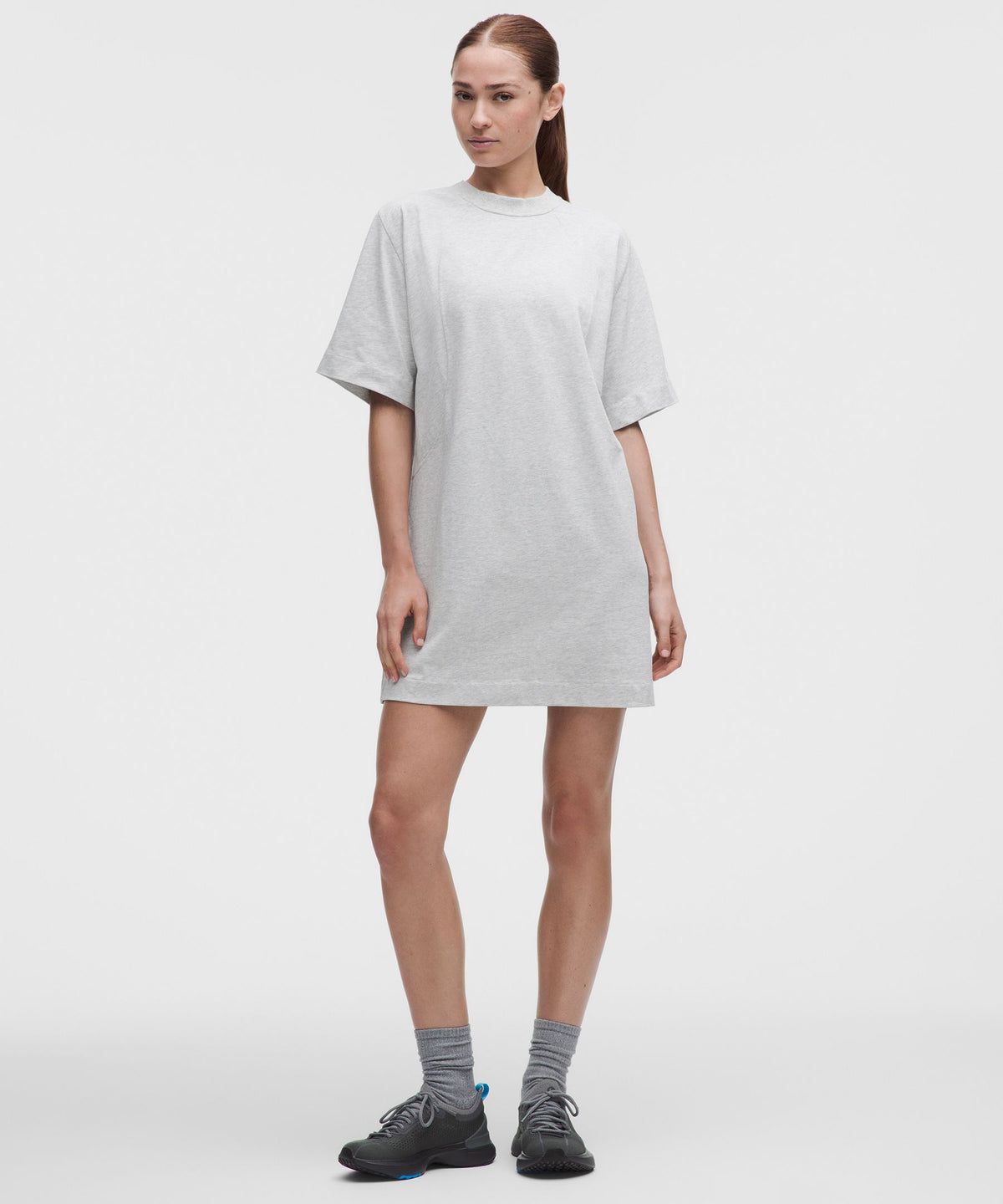 Scuba Cotton Jersey T-Shirt Dress