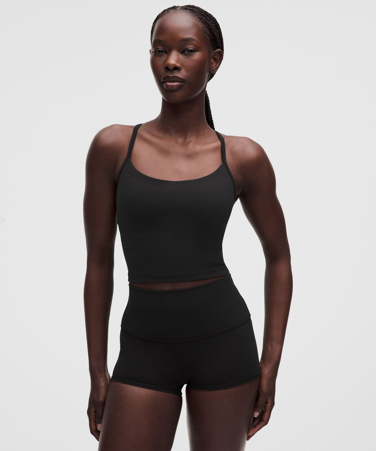 Flow Y Cropped Tank TopLight Support, B/C Cup