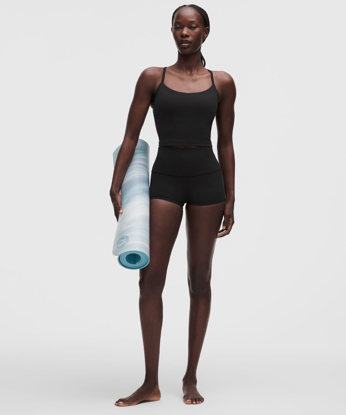 Flow Y Cropped Tank TopLight Support, B/C Cup