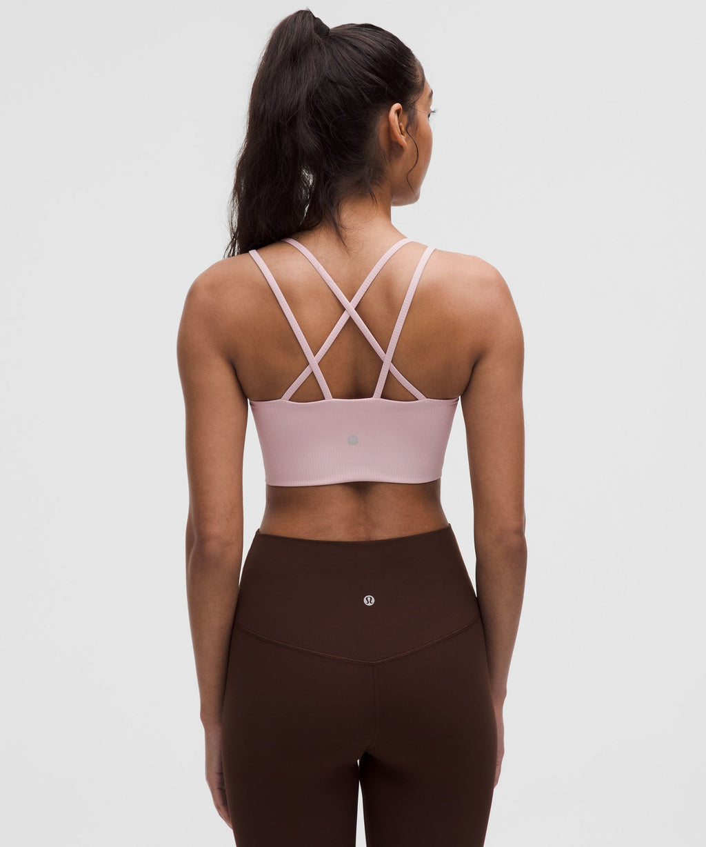 Like a Cloud Ribbed Longline BraLight Support, B/C Cup
