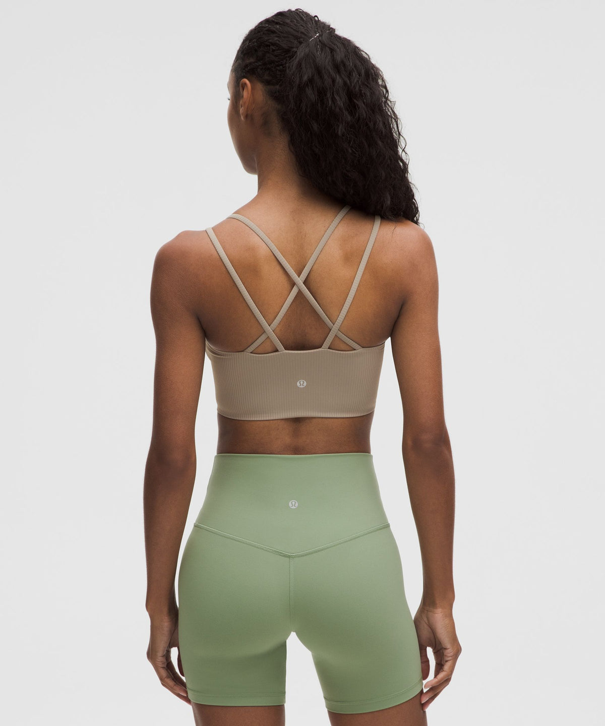 Like a Cloud Ribbed Longline BraLight Support, B/C Cup