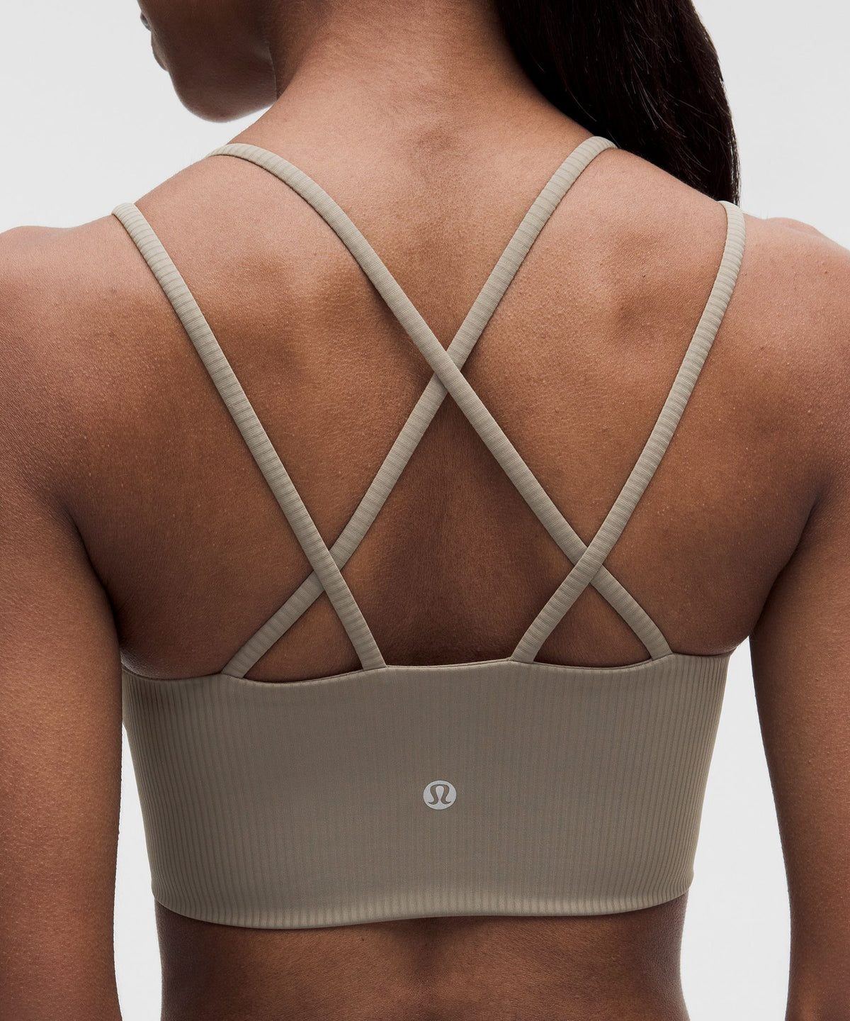 Like a Cloud Ribbed Longline BraLight Support, B/C Cup