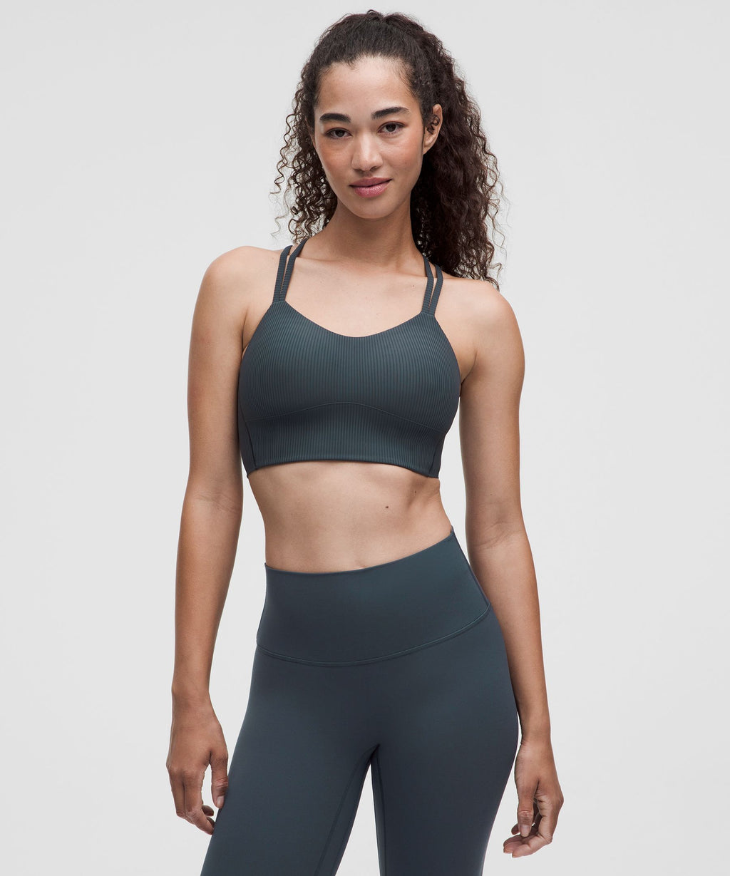 Like a Cloud Ribbed Longline BraLight Support, B/C Cup