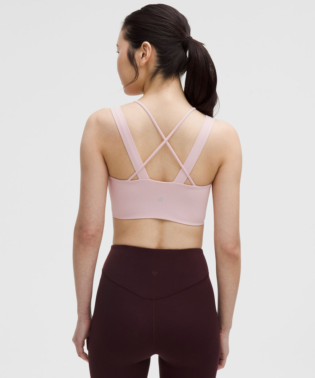 Like a Cloud Ribbed Longline BraLight Support, D/DD Cup