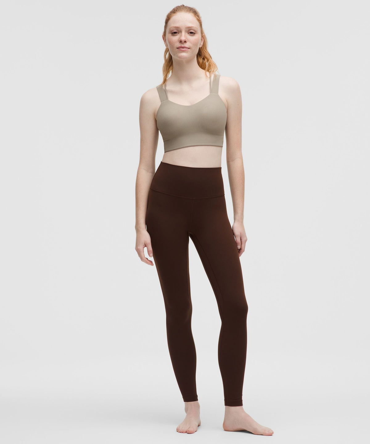 Like a Cloud Ribbed Longline BraLight Support, D/DD Cup