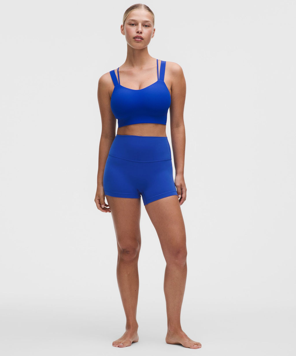 Like a Cloud Ribbed Longline BraLight Support, D/DD Cup