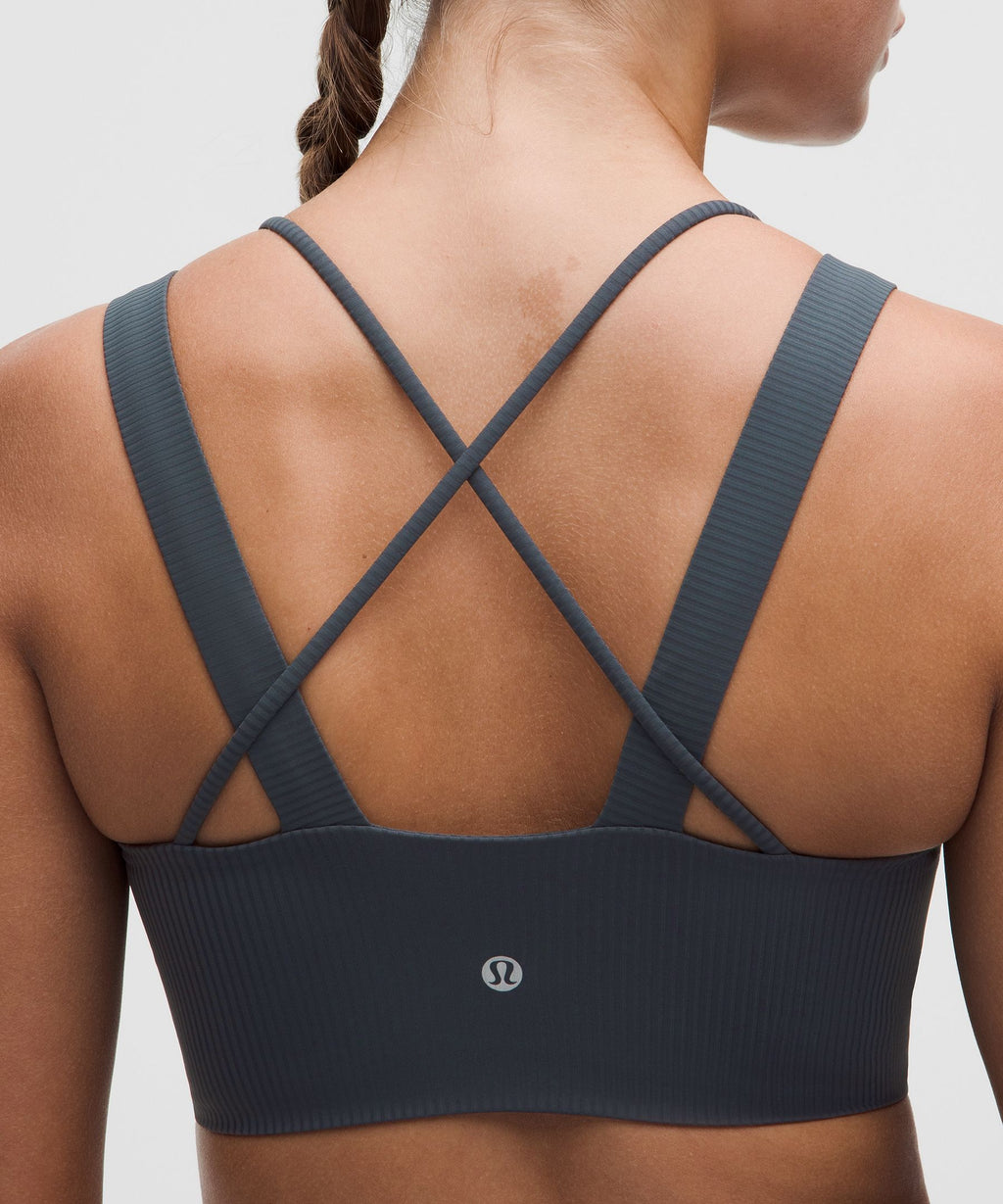 Like a Cloud Ribbed Longline BraLight Support, D/DD Cup