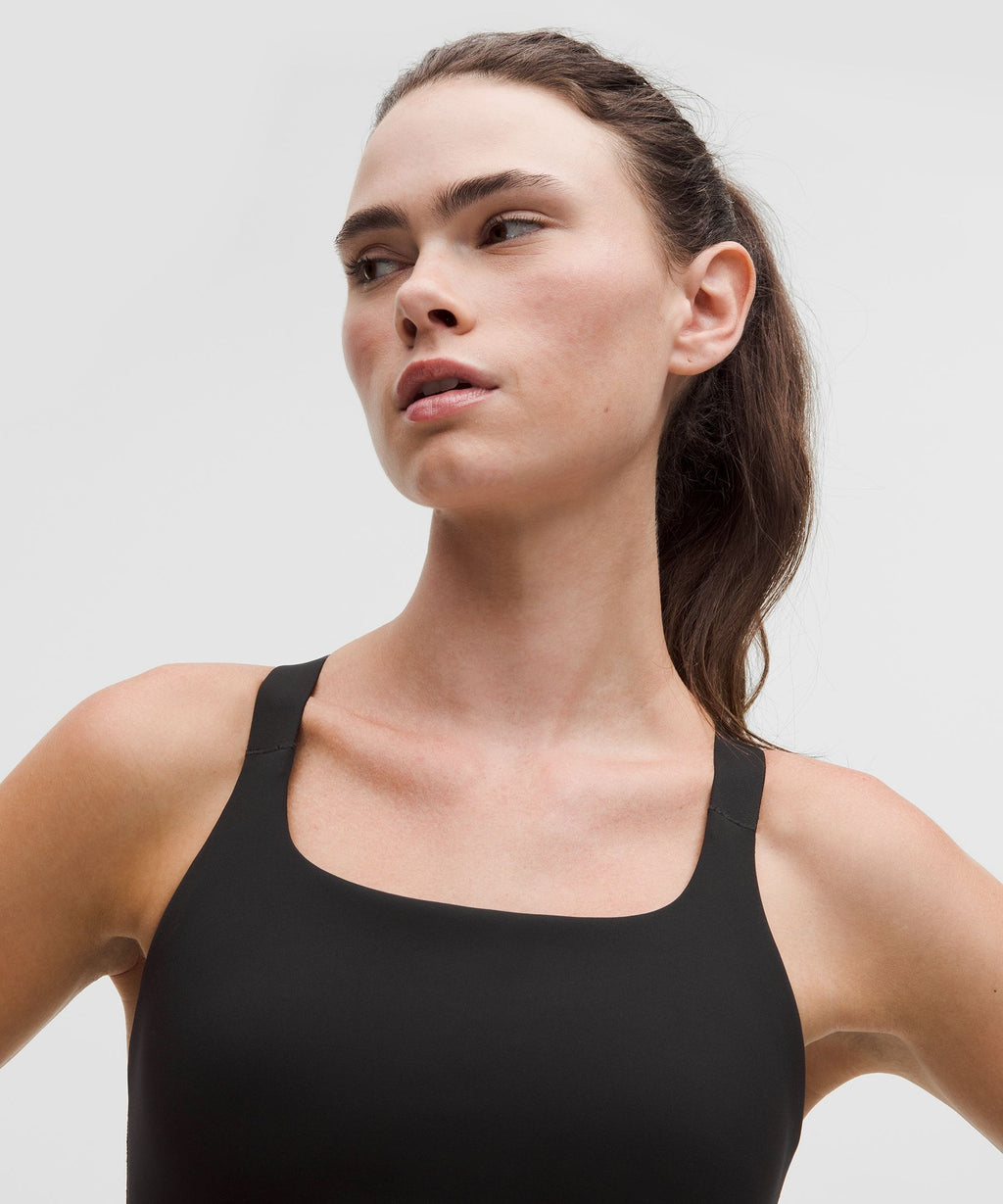 Ultralu Square-Neck Workout BraMedium Support, B/C Cup
