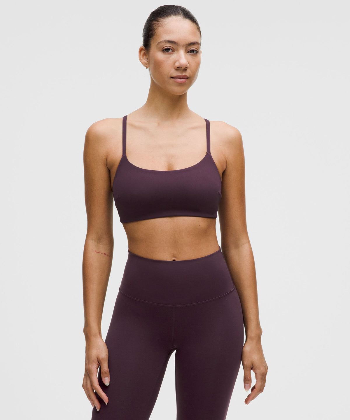 Wunder Train Strappy Racer BraLight Support, C/D Cup