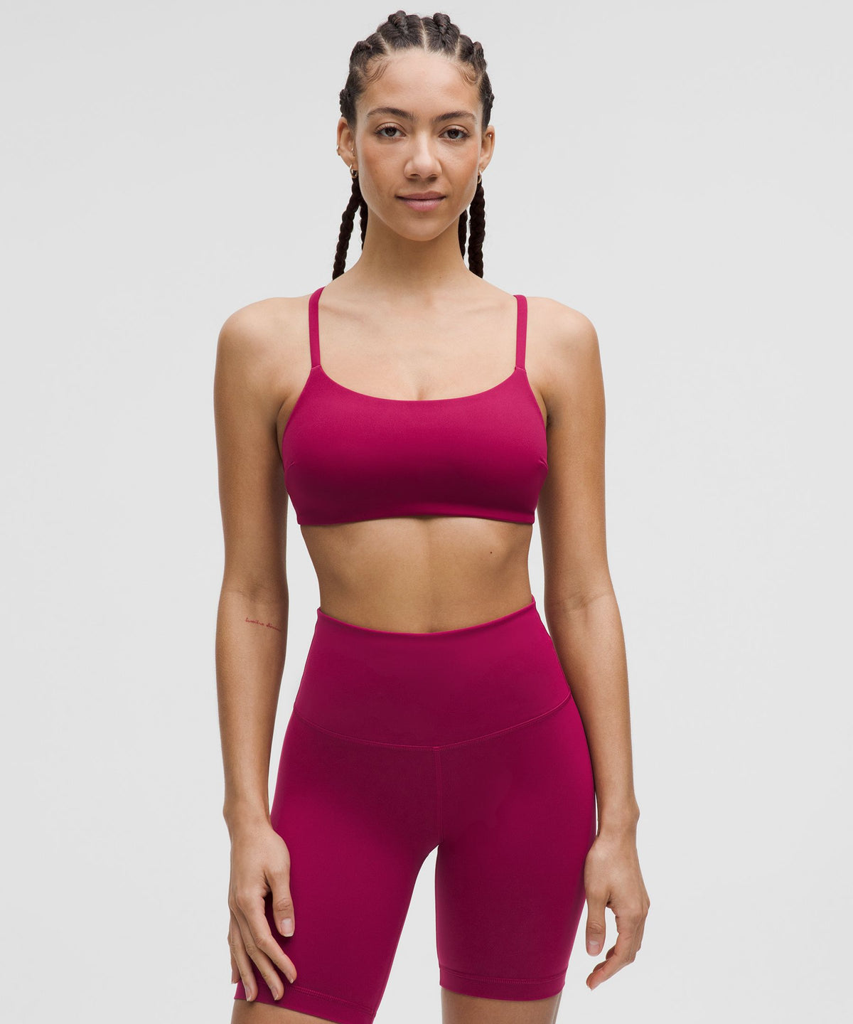 Wunder Train Strappy Racer BraLight Support, C/D Cup