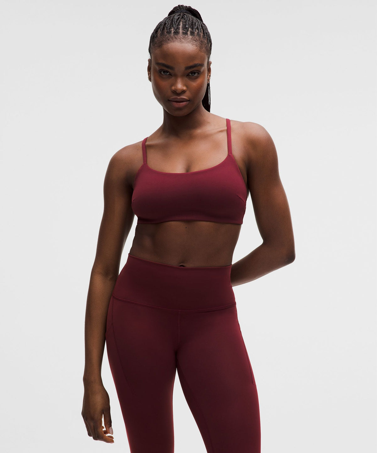 Wunder Train Strappy Racer BraLight Support, C/D Cup