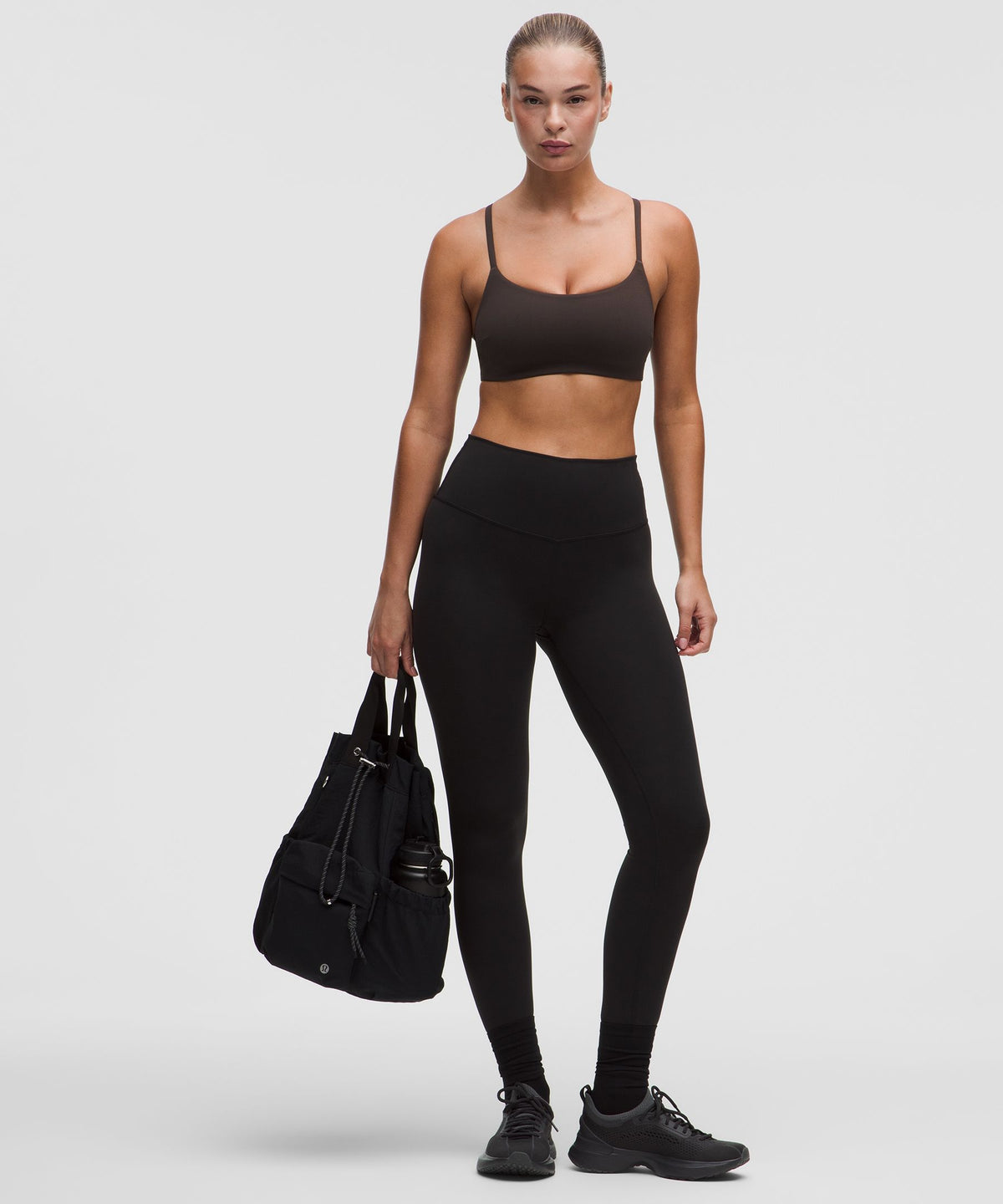 Wunder Train Strappy Racer BraLight Support, C/D Cup
