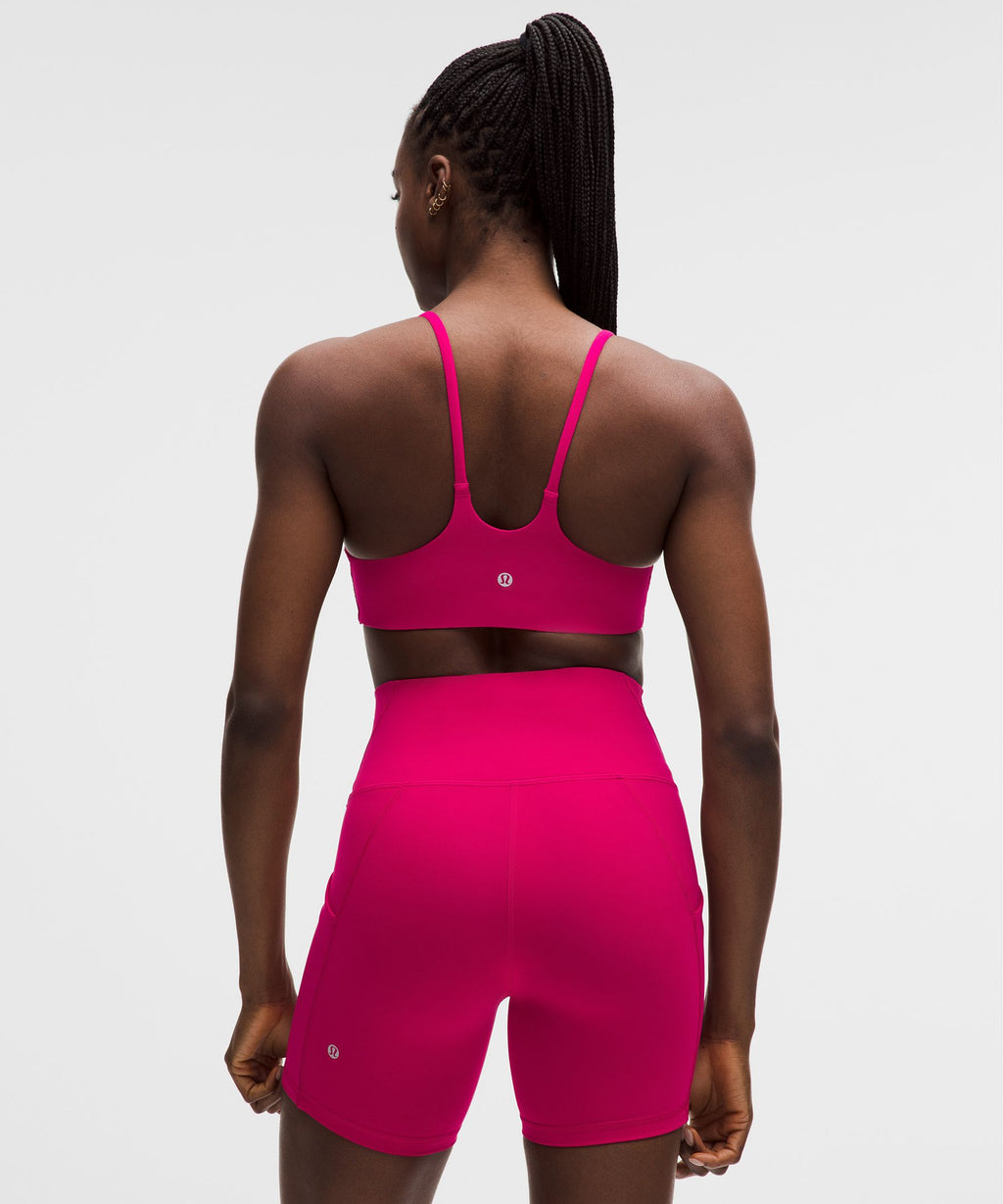 Wunder Train Strappy Racer BraLight Support, C/D Cup
