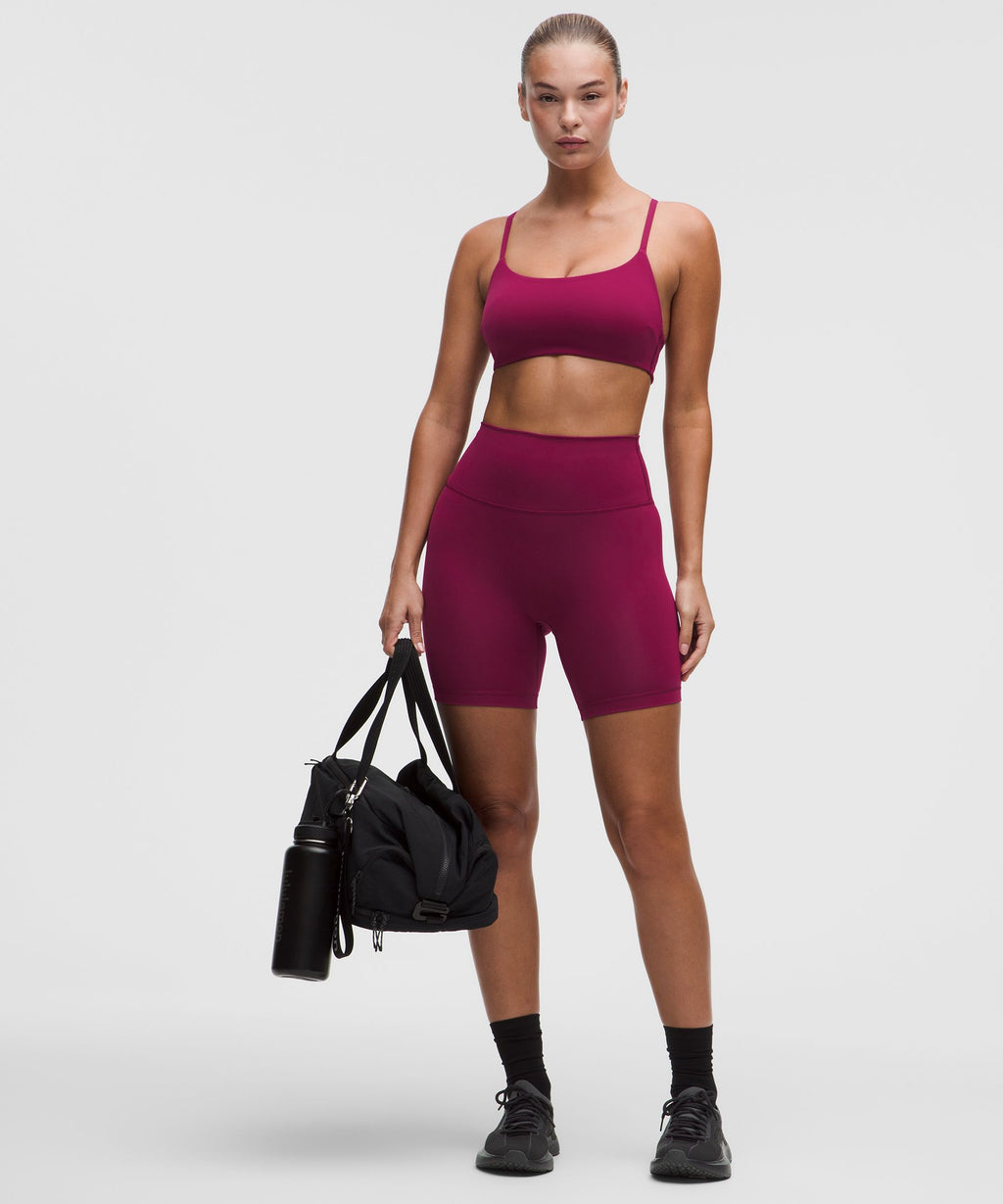 Wunder Train Strappy Racer BraLight Support, C/D Cup