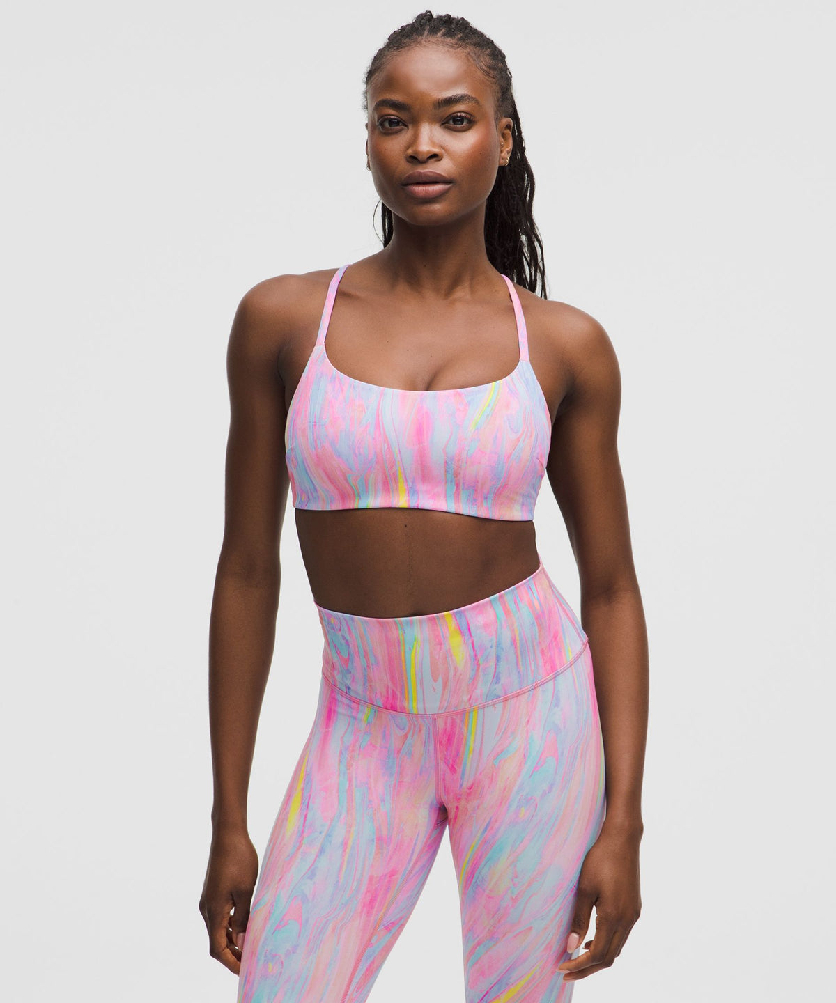 Wunder Train Strappy Racer BraLight Support, C/D Cup
