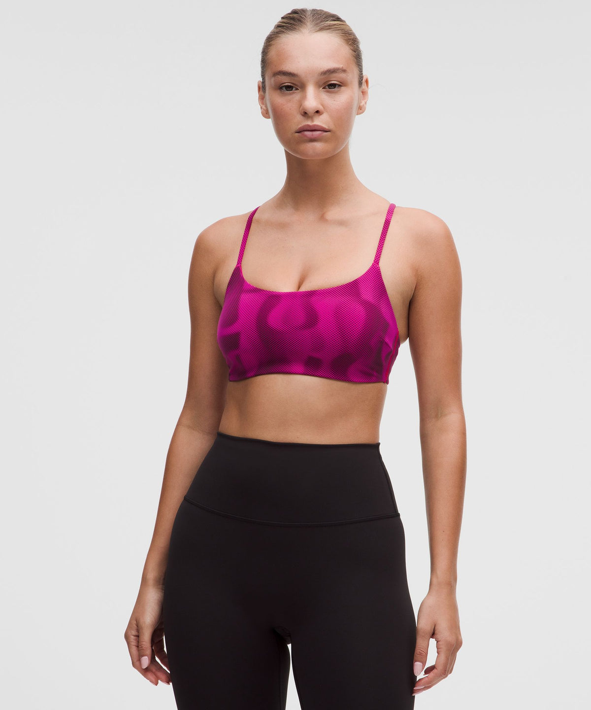 Wunder Train Strappy Racer BraLight Support, C/D Cup
