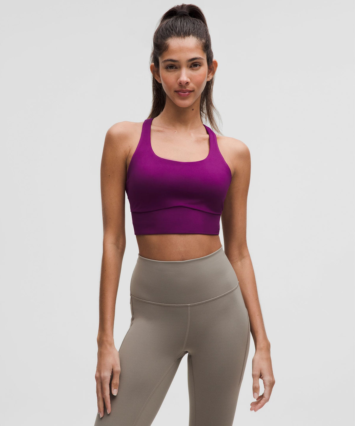 lululemon Energy Longline Bra Medium Support, B-D CupsEvolve
